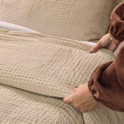 duvet cover waffle 2 plazas