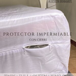 protector de colchon impermeable.