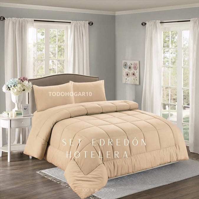edredón hotelero 2 pl. queen edredón hotelero 2 pl. queen