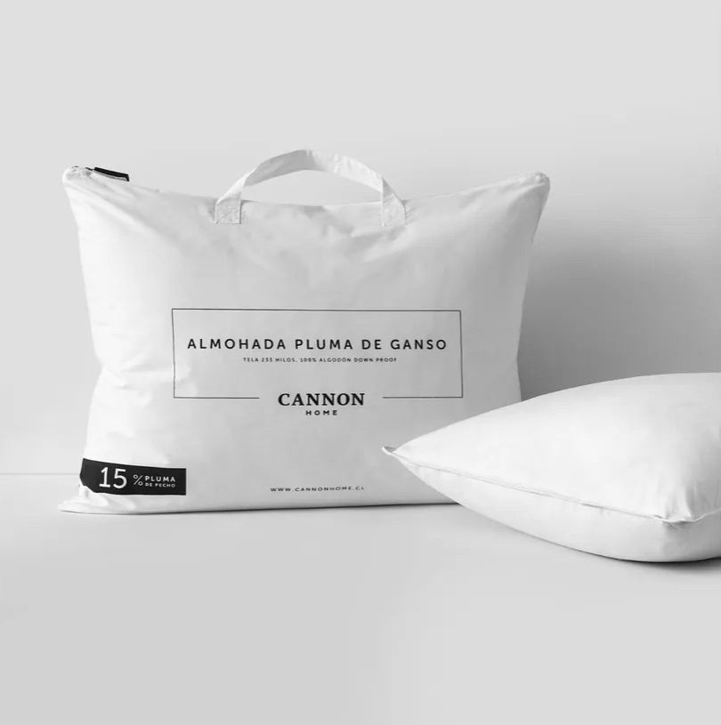 almohada de plumas 15% pecho 50x70 cm almohada de plumas 15% pecho 50x70 cm