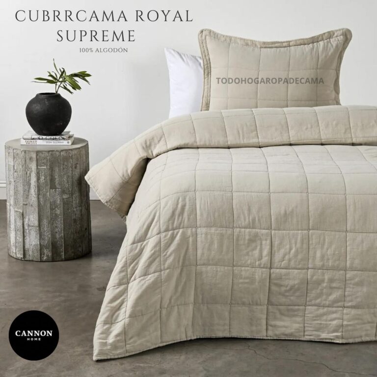 cubrecama royal supreme 2 plazas queen