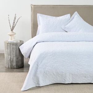 cubrecama garden white royal supreme