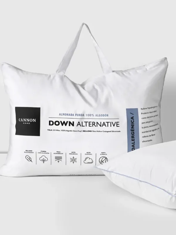 almohadamicrofibradownalternative50x90 cm todohogaropadecama