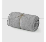 cubrecama royal supreme gris y verde