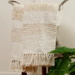 Manta decorativa Large Ivory